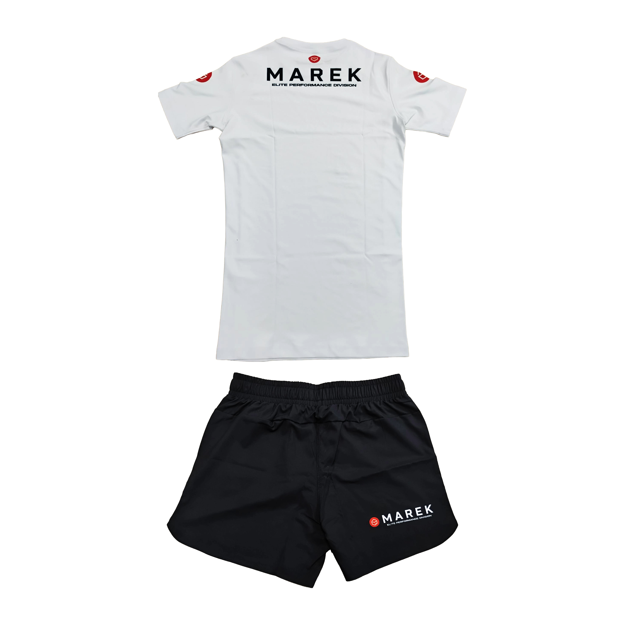 BJJ Rash Guard Set - White & Black