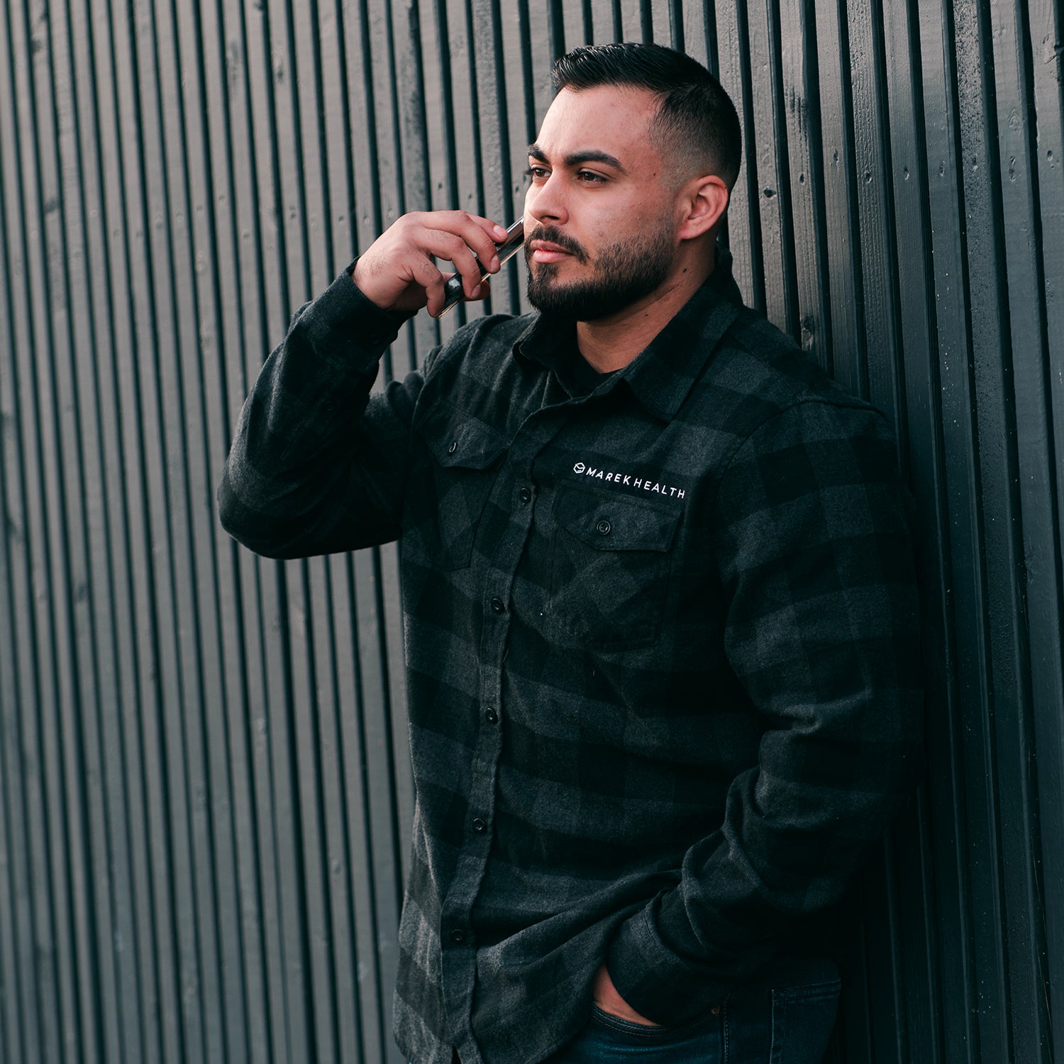 Flannel - Black & Grey