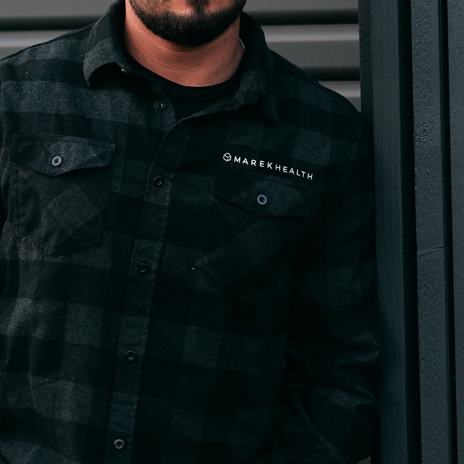 Flannel - Black & Grey