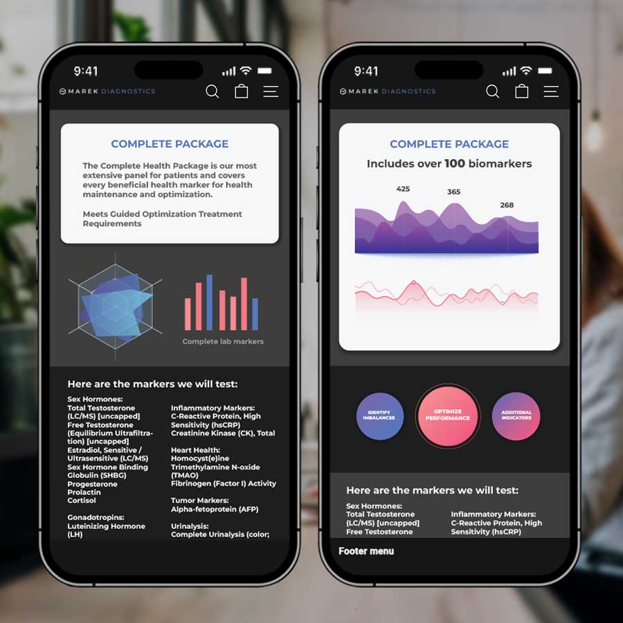 Complete Lab Panel Marek Diagnostics