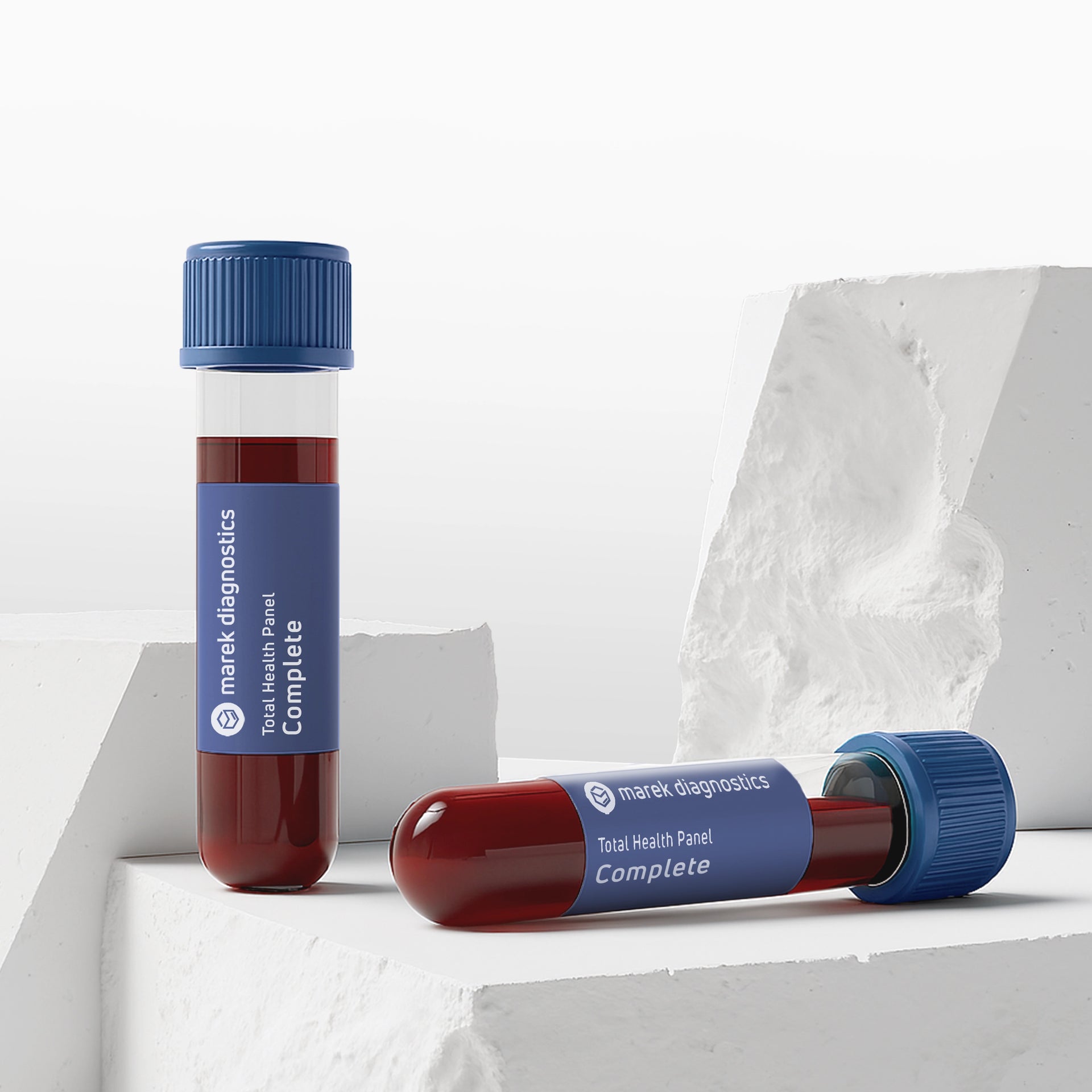 Marek Health complete bloodwork panel dashboard