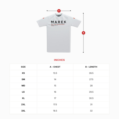 BJJ Rash Guard Set - White & Black